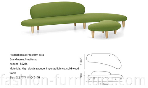 Fabric Freeform Sofa